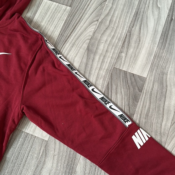 Red Nike Zip Up Sweater - Picture 3 of 7